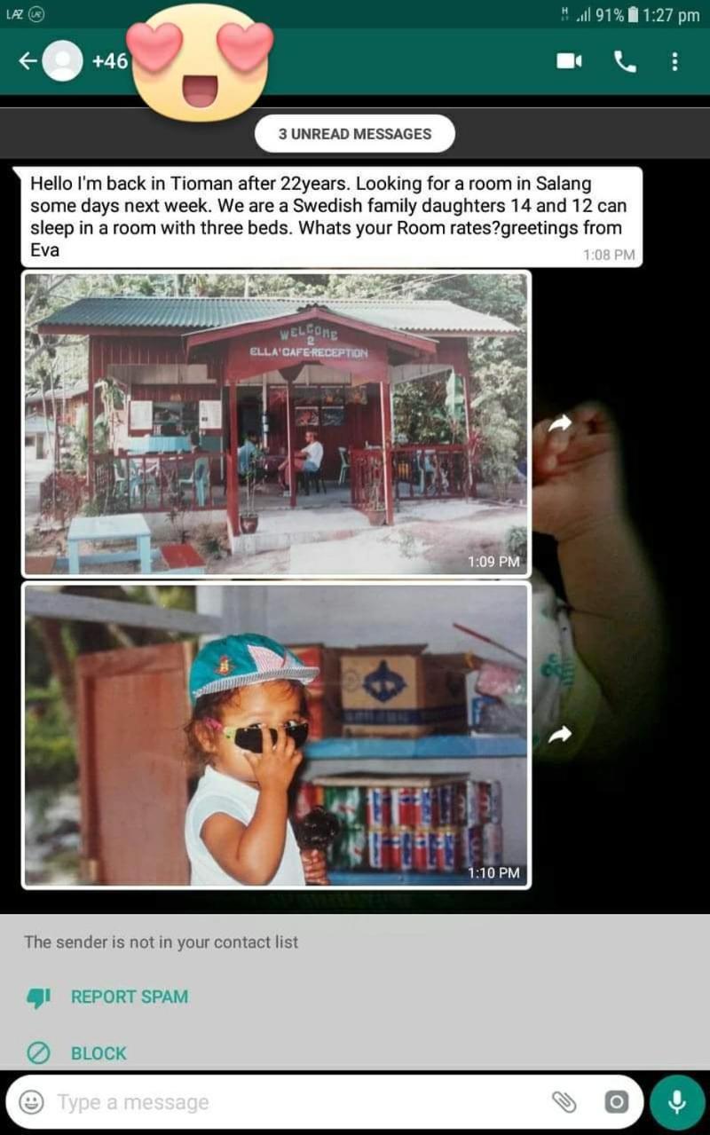 Ella'S Place Salang Tioman Kampong Ayer Batang Eksteriør bilde